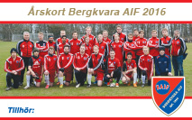 Bergkvara AIF årskort 2016