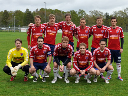 Bergkvara AIF:s startelva mot Asarums IF FK