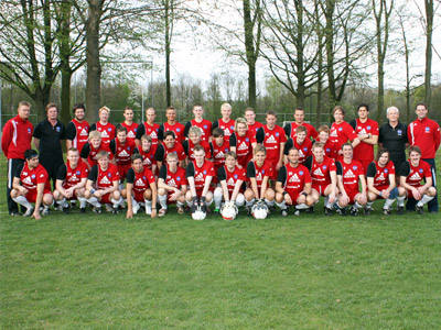 Lagfoto Bergkvara AIF 2009, seniortrupp