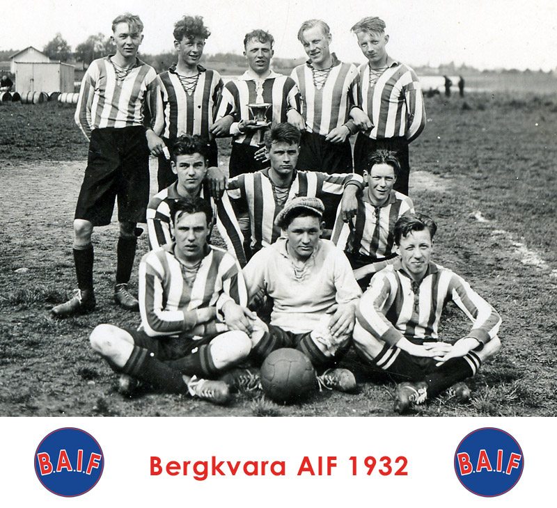 Lagfoto Bergkvara AIF 1932, seniortrupp