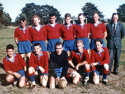 Lagfoto Bergkvara AIF 1958, seniortrupp