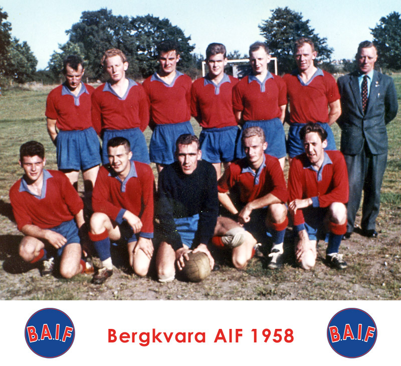 Lagfoto Bergkvara AIF 1958, seniortrupp